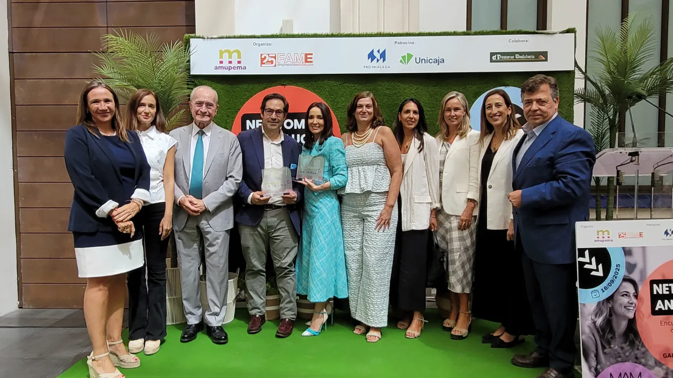 Amupema premia a Cruz Sánchez de Lara y Carolina Navarro en la XIII edición de sus galardones en Málaga