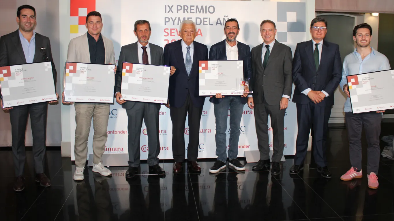 Scoobic gana el Premio Pyme del Año 2025 en Sevilla por su innovación y creación de empleo