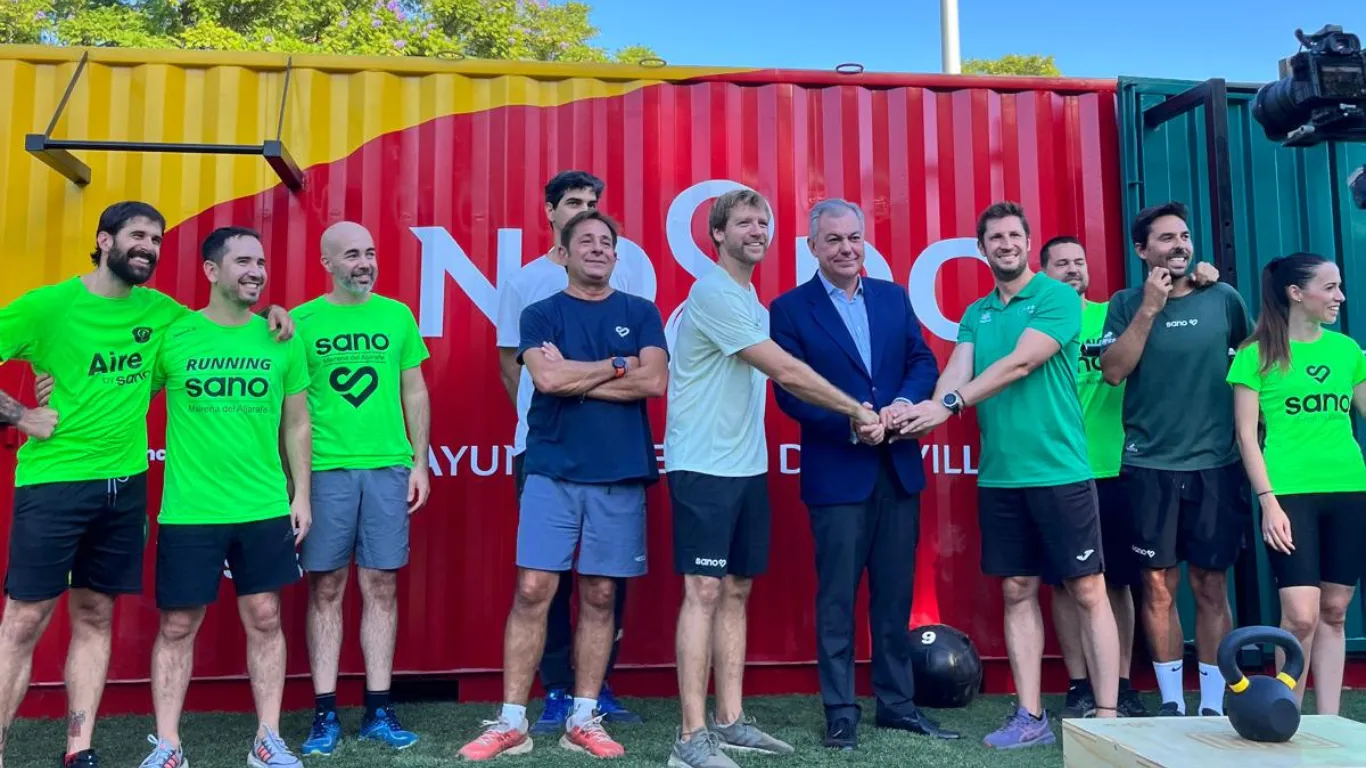 Aire by Sano revoluciona Sevilla con gimnasios modulares y sostenibles al aire libre