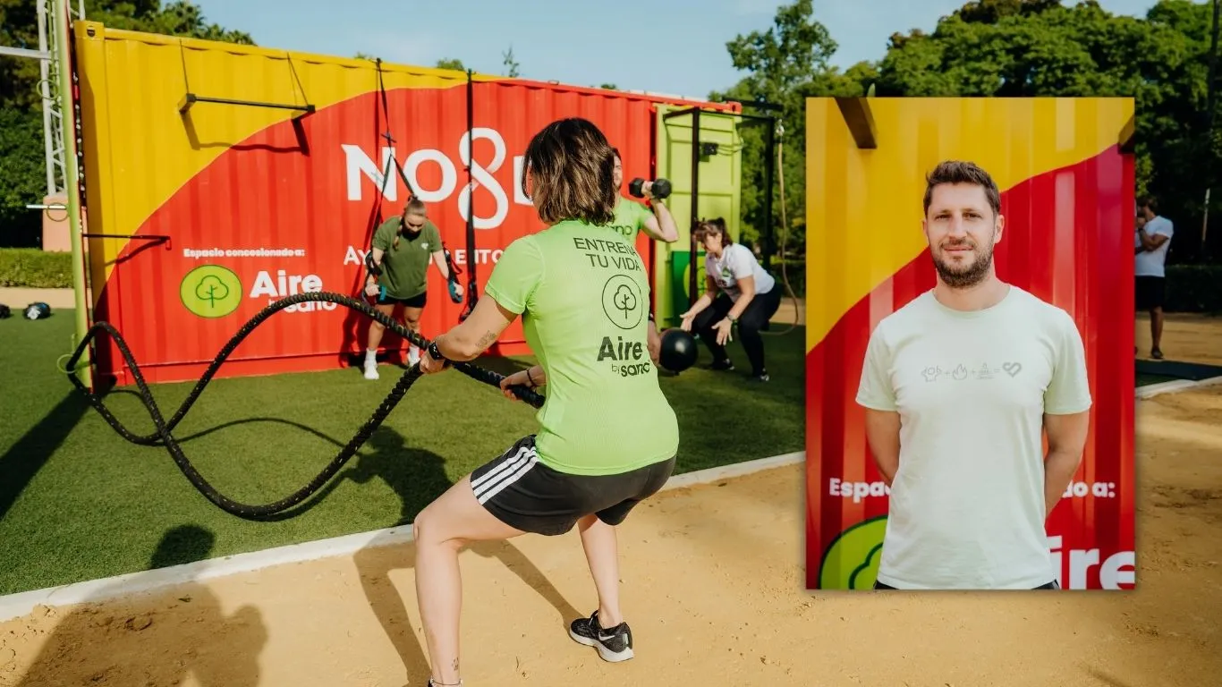Aire by SANO, el entrenamiento responsable que transforma los parques de Sevilla