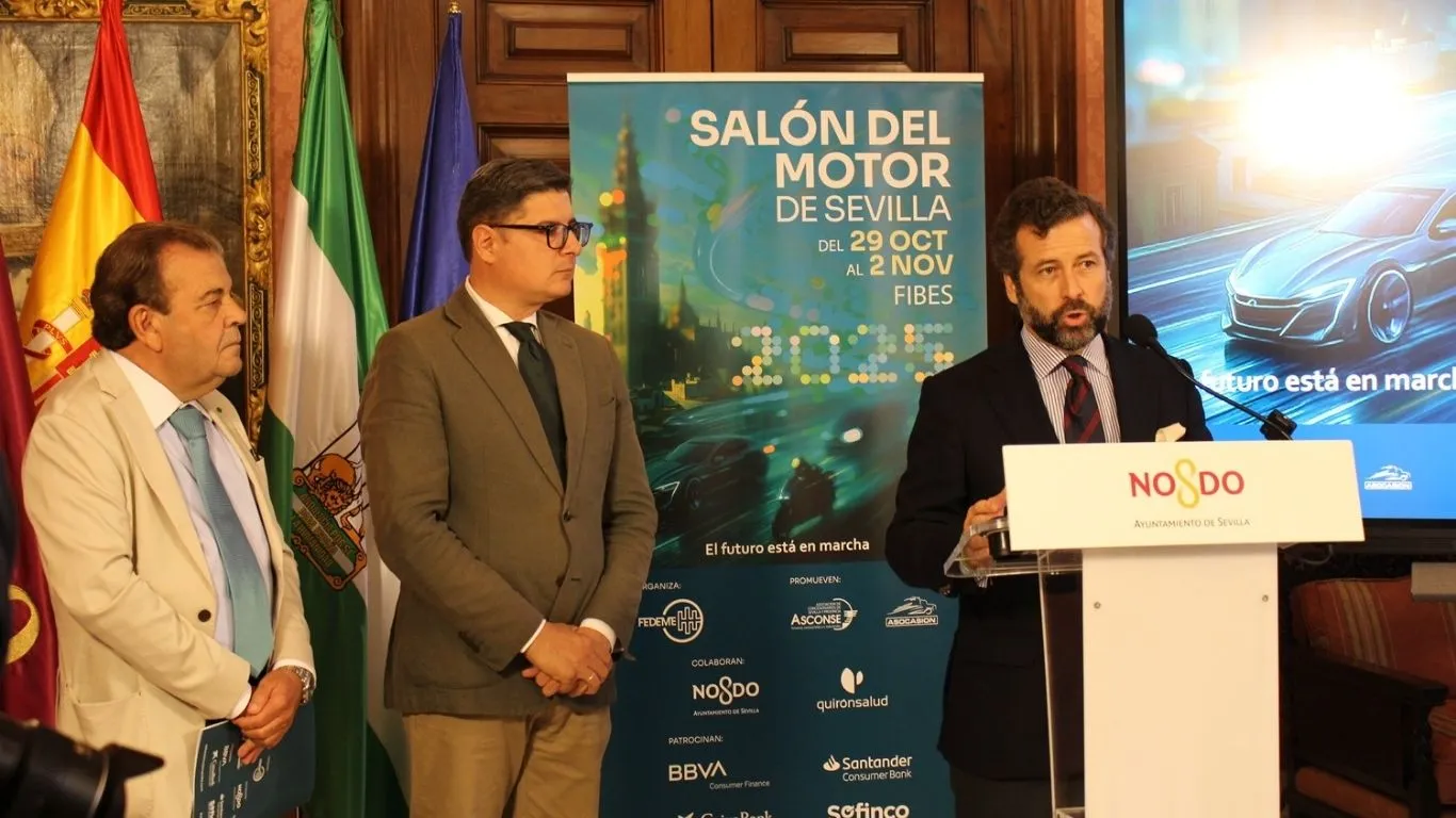 El Salón del Motor de Sevilla 2025 llega a FIBES del 29 de octubre al 2 de noviembre