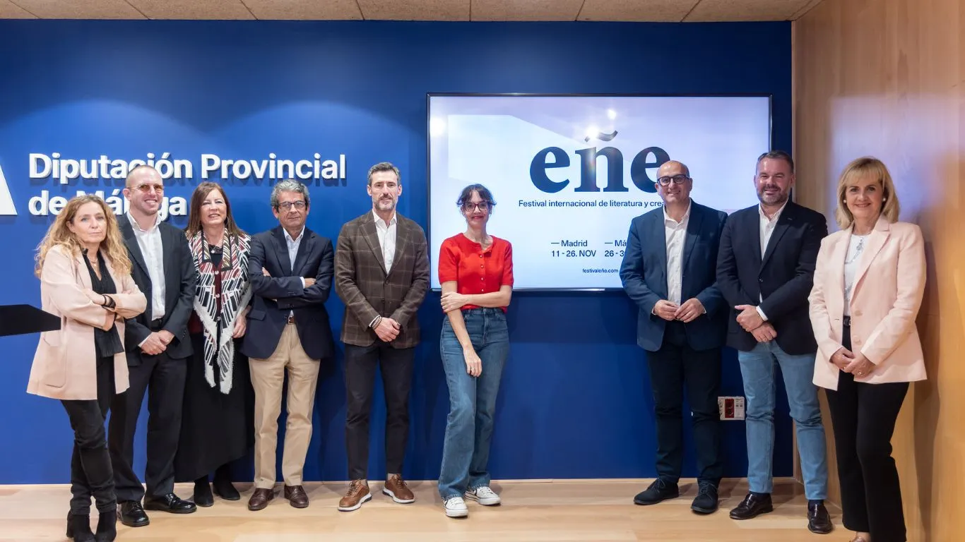 El Festival Eñe 2025 regresa a Málaga del 26 al 30 de noviembre con una programación centrada en el placer de leer, pensar y crear