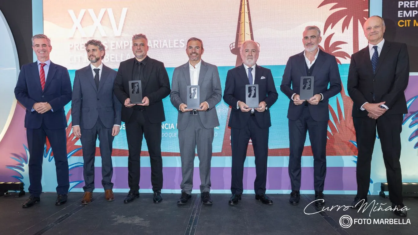 Marbella celebra unos Premios CIT históricos en su 25 aniversario con un salón lleno