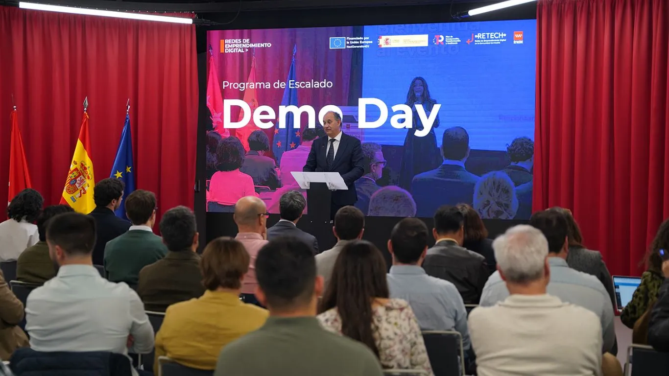 Comunidad de Madrid acelera el crecimiento de más de 30 empresas en el Demo Day del Programa de Escalado de Redes de Emprendimiento Digital