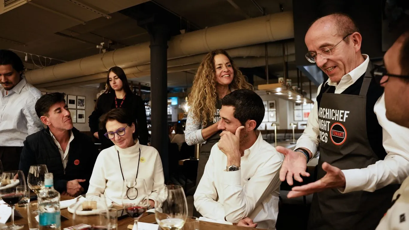 Borgos Pieper lleva su visión arquitectónica a Archichef Night Barcelona con una propuesta gastronómica