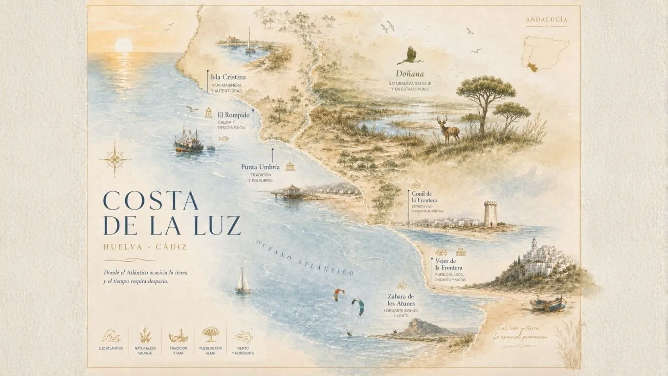 La Costa de la Luz, un recorrido por su identidad