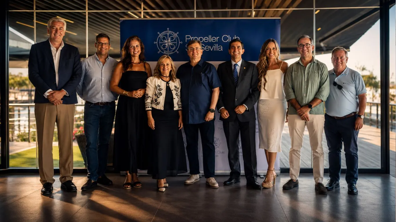 Ana Llopis asume la presidencia del Propeller Club de Sevilla para reforzar el sector logístico y portuario