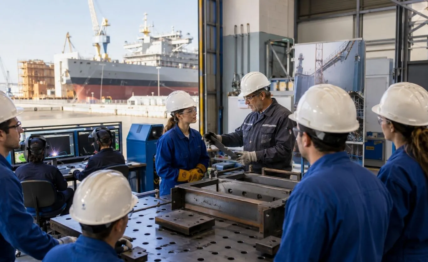 Formación para el sector naval de Cádiz: 1,1 millones para capacitar a 2.450 personas