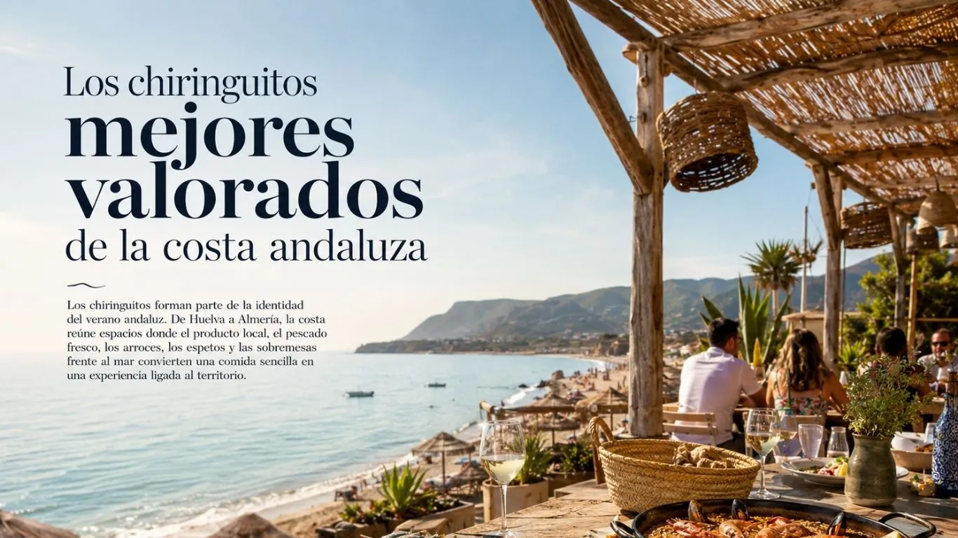 Chiringuitos andaluces para vivir el verano junto al mar