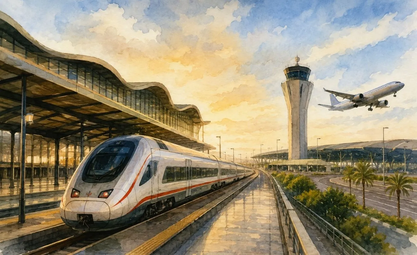 La conexión ferroviaria entre Santa Justa y el aeropuerto vuelve al debate sobre la movilidad de Sevilla