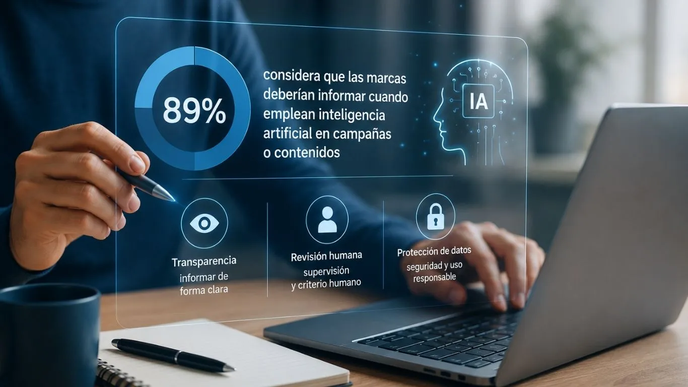 El 89 % de los consumidores exige transparencia a las empresas que utilizan inteligencia artificial